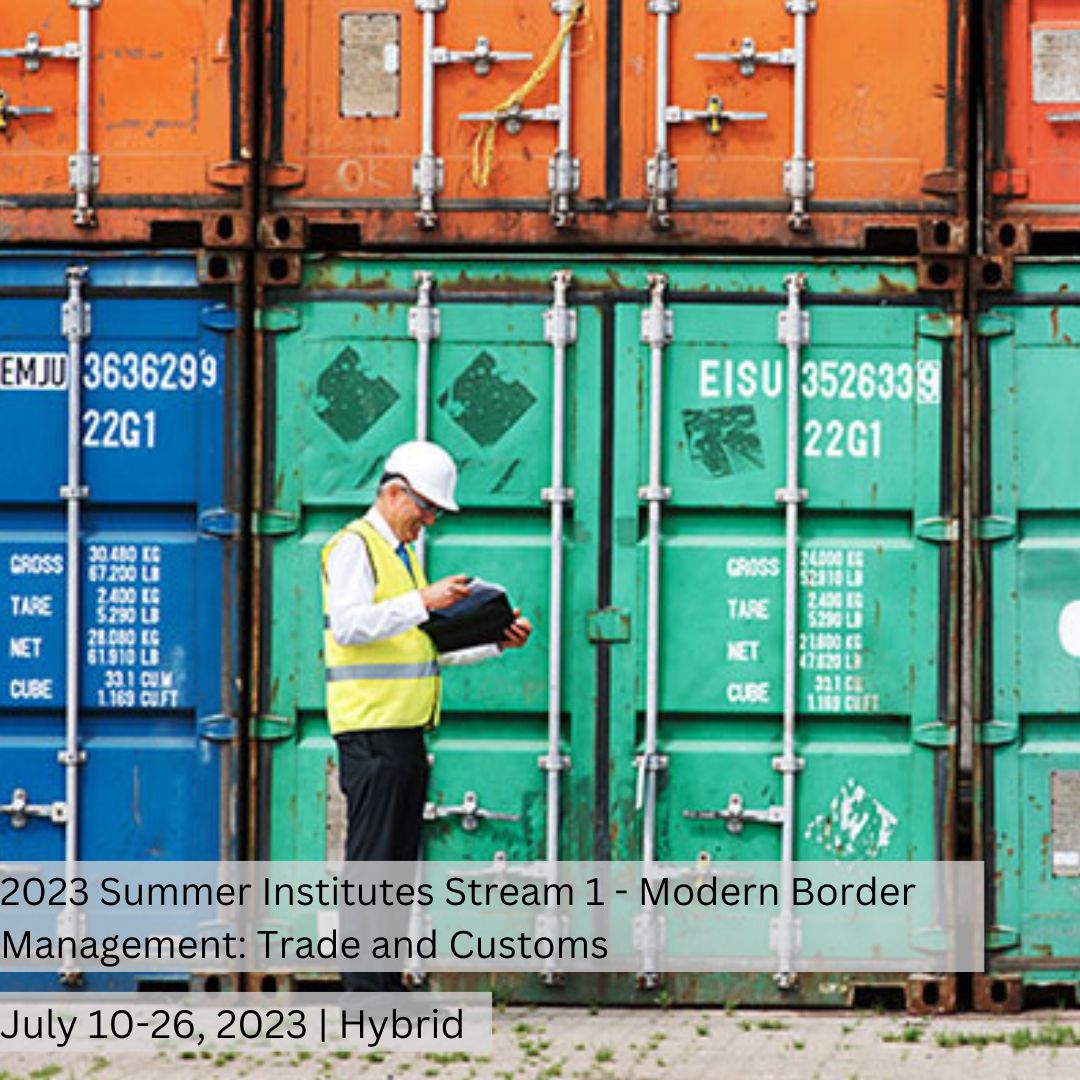 Modern Border Management: Trade and Customs